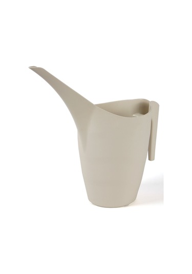 Çiçek Sulama Kabı Bitki Sukulent Ağaç Kaktüs Sulama Plastik Kirli Beyaz 1 Litre