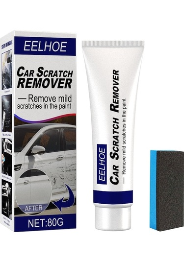 Besthome1 Eelhoe 80g Otomobil Çizik Tamir Kiti - Cila Ve Parlatıcı Wax Seti Kutulu