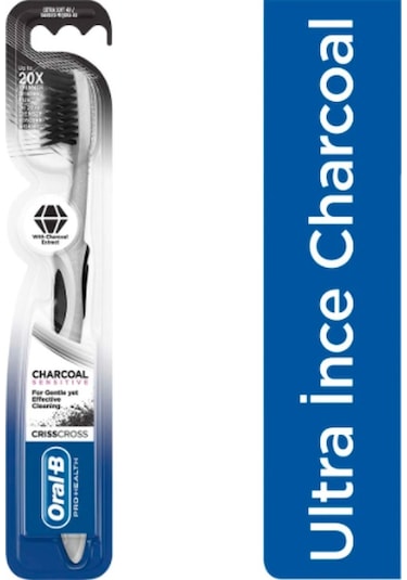 Oral-B Pro-Health Crisscross Charcoal Sensitive Diş Fırçası Extra Soft