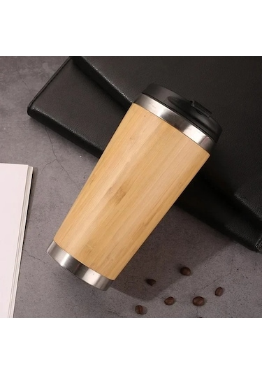 Pazly Vakum Termos Su Şişesi Şişeler Paslanmaz Diğer Çevirme Çelik Bambu 16 Hh Diğer