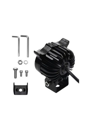 Off Road Sis Lambası 40w Beyaz-amber Çakarsız 12-30v 1 Adet