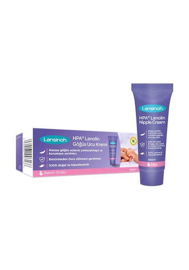 Lansinoh Lanolin Göğüs Ucu 40 Gr. Göğüs Kremi