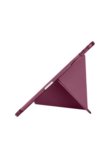 İpad Uyumlu Pro 11 İnç 3.nesil M1 2021 Uyumlu Kılıf Üçgen Katlanabilir Kalem Şarj Bölmeli Kılıf Kapaklı Kılıf