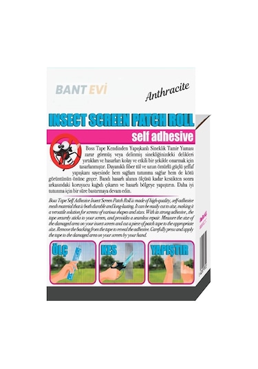 Sineklik Yama Bandı 50mmx2m Sineklik Tamir Bandı