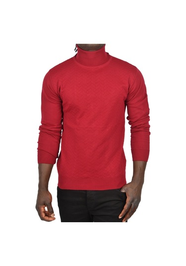 Deepsea Erkek Bordo Zigzag Desenli Tam Balıkçı Yaka Dar Kesim Boğazlı Triko Kazak 2505497 Bordo Deepsea Erkek Bordo Zigzag Desenli Tam Balıkçı Yaka Dar Kesim Boğazlı Triko Kazak 2505497 Bordo