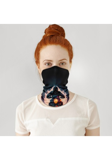 Daırb0082 - Çok Amaçlı Bandana Motosiklet Boyunluk Balaklava Outdoor Yüz Maskesi Kayak Maskesi Çok Renkli