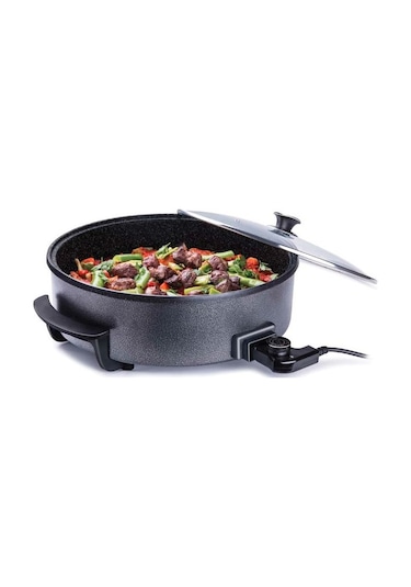 Stilevs Multitava 409 Granit Pizza Tavası Gri