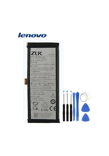 Lenovo Zuk Z2 Z213 Pil Batarya ve Tamir Seti Bl268