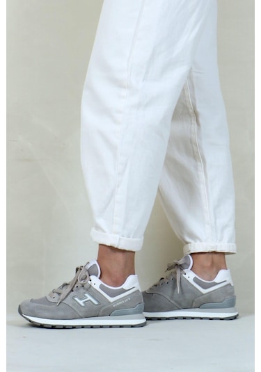 Hammer Jack Hakiki Deri Chıle Lamb-coral Kadın Ayakkabı Gri