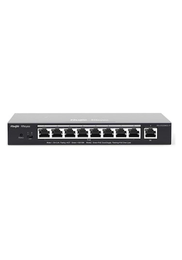 8port 120w Full Poe Reyee Rg-es209gc-p Gıgabıt Yönetilebilir Switch Masaüstü