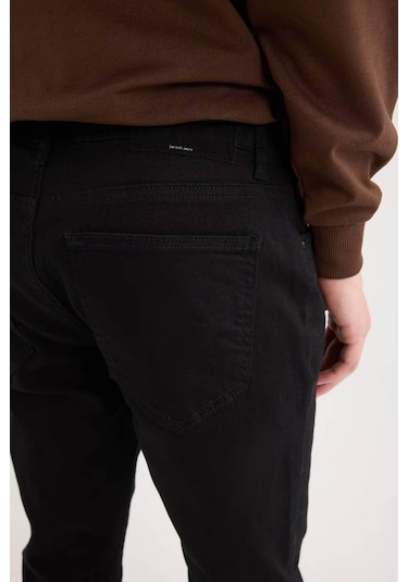 Defacto Pedro Slim Fit Solmayan Renk Siyah Erkek Jean Pantolon S2711az/nm40 Siyah