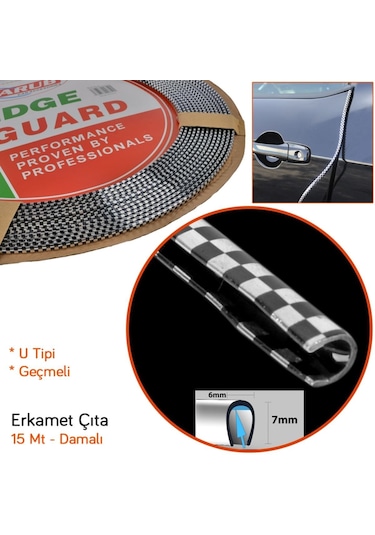 Carub 15 Mt Elkamet Çıta Damalı Br1600610