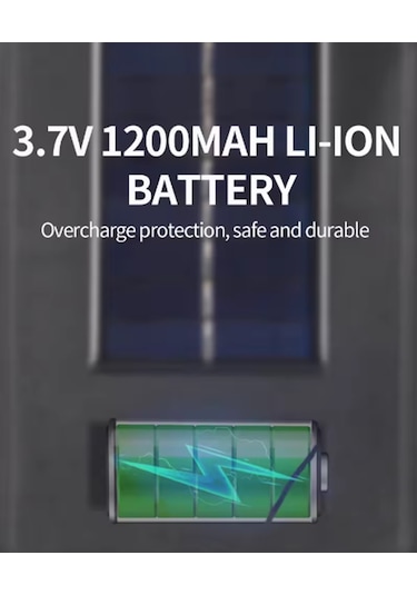 Cl-180 Solar Sokak Lambası Bahçe Armatürü Sensörlü Güneş Enerjili