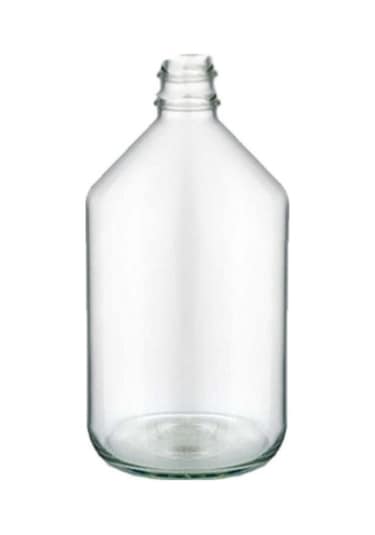 Cam Damacana 15 Litre + Yaylı Kapak Şeffaf