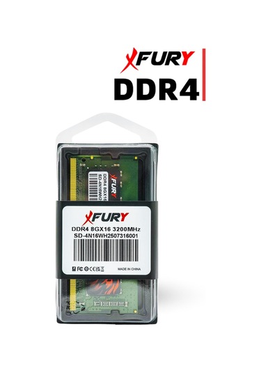 Fury E-sport Ddr4 8gb 3200 Mhz Notebook Ram Bellek 1x8gb