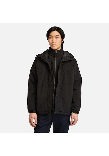 Timberland Winnick Waterproof 3in1 Jacket Erkek Mont-31887 Siyah