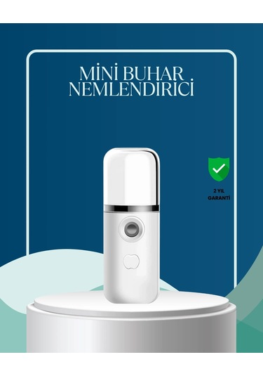 Akıllı Pro Teknolojili Şarjlı Nemlendirici Portatif Cilt Ve Hava Nemlendirici Cihaz