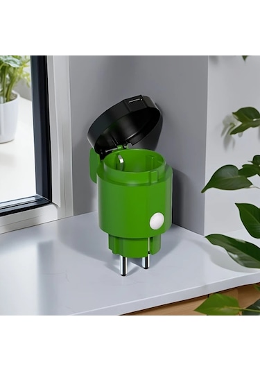 Xuweiwei Zigbee 3.0 Akıllı Dış Mekan Prizi Wifi 1 Paket Sesli Kontrol Zamanlayıcı 16a Alexa Home Assistant Hue Köprüsü Simatoper