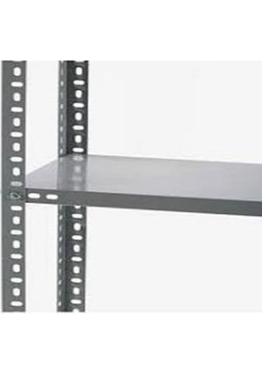 Rafburada 4 Katlı 3'Lü Bitişik Galvaniz Çelik Raf. Depo Rafı 59 x 93 x 150 CM Kalınlık 1.00 MM