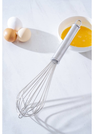 Evero Çelik Çırpıcı - 30 Cm Silver