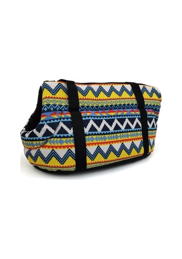 Fochsia Shop Kısa Boy Pet Taşıma Çantası - L 55x26x27cm, Dayanıklı Tuval Malzeme