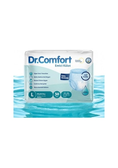 Dr.Comfort Emici Külot Yetişkin Hasta Bezi L 30'lu