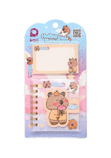 Kari Kapibara Defter Seti Sketchbook + Notalar 449872419 Bej