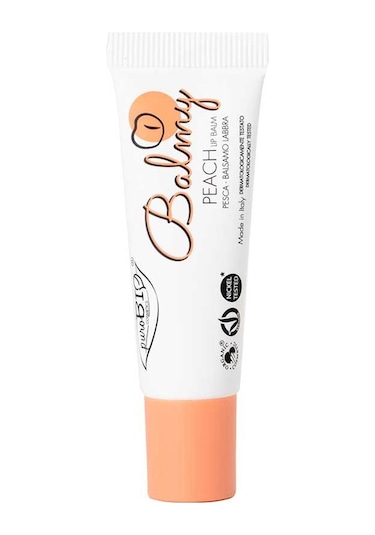 Purobio Cosmetics Organik Lip Balm 10 Ml - Peach