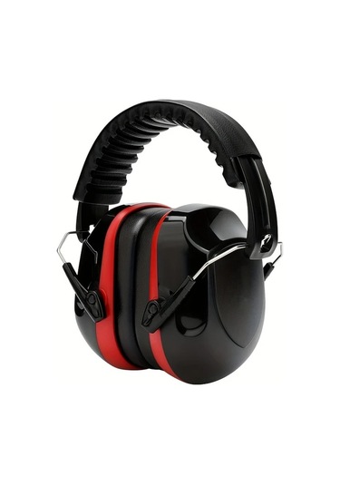 Fochsia Siyah Kırmızı Renkli Kulaklık Sessizlik Kulaklığı 34db Snr Endüstriyel Müzik İçin Ayarlanabilir Başlık