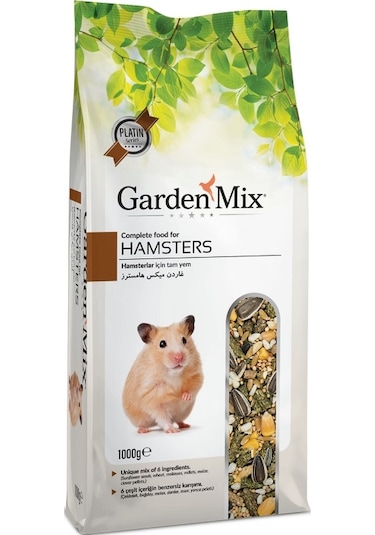 Garden Mix Platin Seri Hamster Yemi 1 Kg