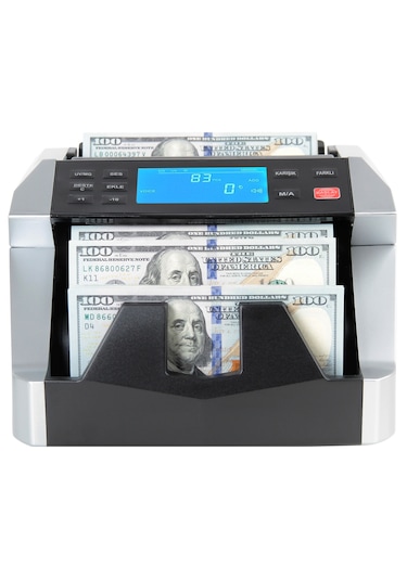 Sigma SC8520S Karışık Para Sayma Makinesi, TL Karışık, Euro ve Usd Adet Sayım + Müşteri Ekranı