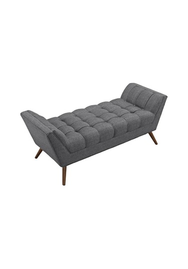 Anka Puf Bench Bank Antrasit