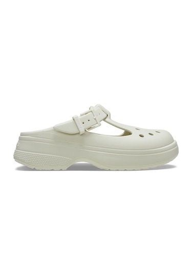 Crocs Classic Mary Jane Clog Kadın Terlik - Ekru
