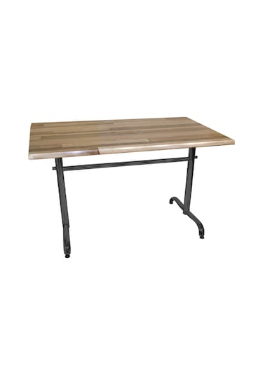 Bey Mobilya 520892371 Valerya Werzalit Mutfak Masası 80 x 140 Esb - Siyah