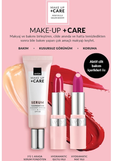 Avon Hydramatic Mat Ruj - Hydra Rosy