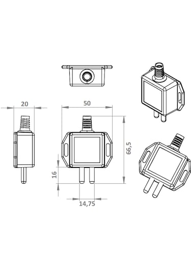 Antronik Aws-18312 Su Baskını Dedektör Probu