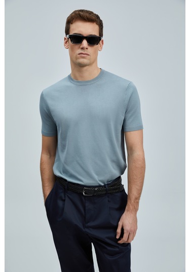 Lufian Tıno Erkek Modal Karışımlı Kazak Açık Yeşil Açık Yeşil 111090110100620 Açık Yeşil