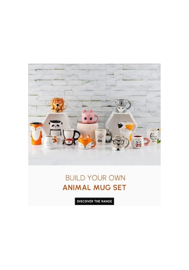 Cat Mug Kupa 465 Ml Açık Ahşap