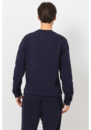 Lacoste Erkek Sweatshırt Sh7477-00-423 Lacivert