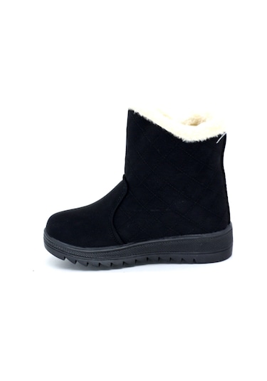Trendyshose 6411 Kız Çocuk Içi Kurklu Kaymaz Taban Bot
