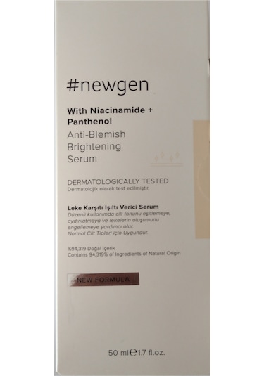Leke Karşıtı Işıltı Verici Serum 50 Ml. Yeni Formül