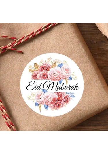 Eıd Mubarak Sticker Etiket Mühür Etiketleri 3 3 3 Diğer