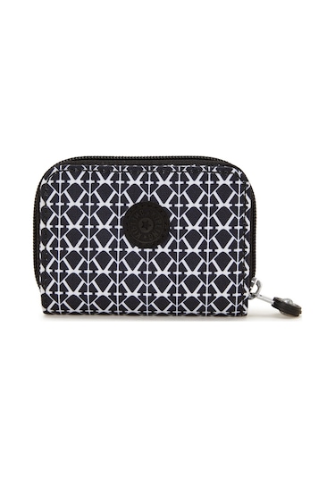 Kipling Kıplıng Tops Küçük Boy Cüzdan Siyah Sıgnature Prınt Siyah