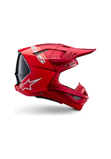 Alpinestars Sm10 Flood Off-Road Motosiklet Kaskı Kırmızı