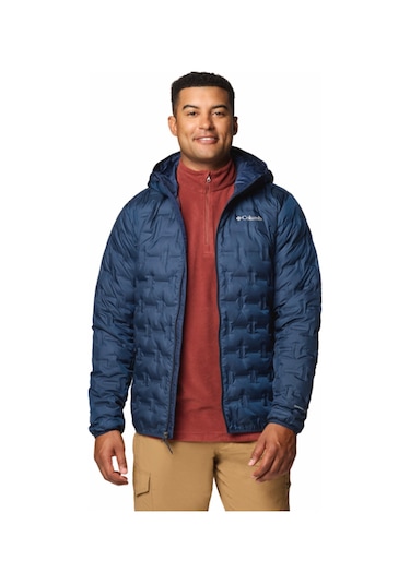Columbia Delta Ridge Down Hooded Erkek Kaz Tüyü Mont Wo6610 001