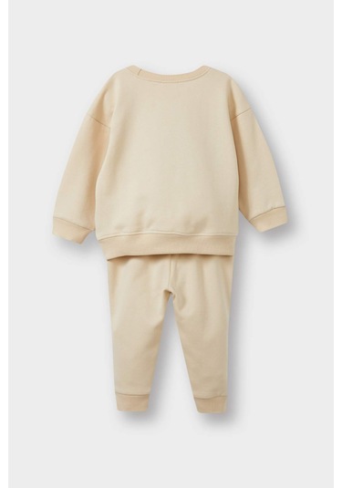 Defacto Erkek Bebek 2li Takım Baskılı Sweatshirt Eşofman Altı E8999a525wner42 Ekru Defacto Erkek Bebek 2li Takım Baskılı Sweatshirt Eşofman Altı E8999a525wner42 Ekru