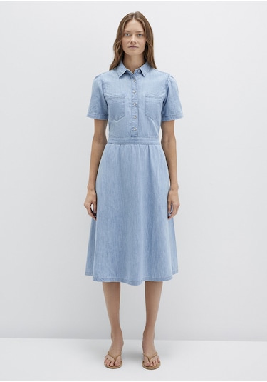 Mavi - Marley Açık Mavi Denim Elbise 1310537-89692 Açık Mavi