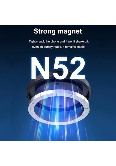 Honeybeeshop Yükseltilmiş Sürüm Yeni Manyetik Araba Telefon Tutucu Siyah 1 Bilgisayar Taşınabilir Elektrikli Emme Kupası Duvar Montaj Açı Ayarlanabilir 360 Döndürme