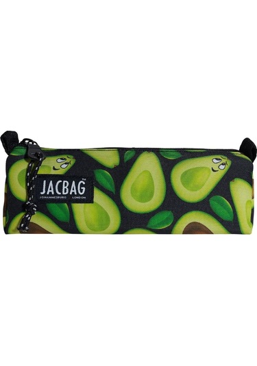 Jacbag Avokado Kız Çocuk Tek Bölmeli Üçgen Okul Ve Ofis Kalem Kutusu Çok RENKLİ