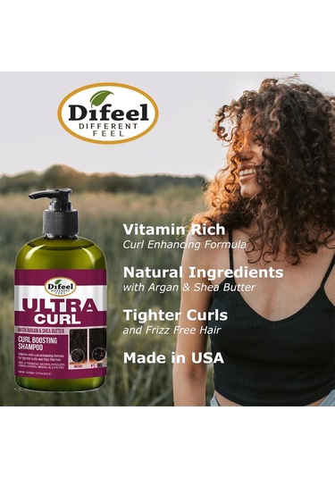 Difeel Ultra Curl Bukle Belirginleştirici Şampuan 354.9ML